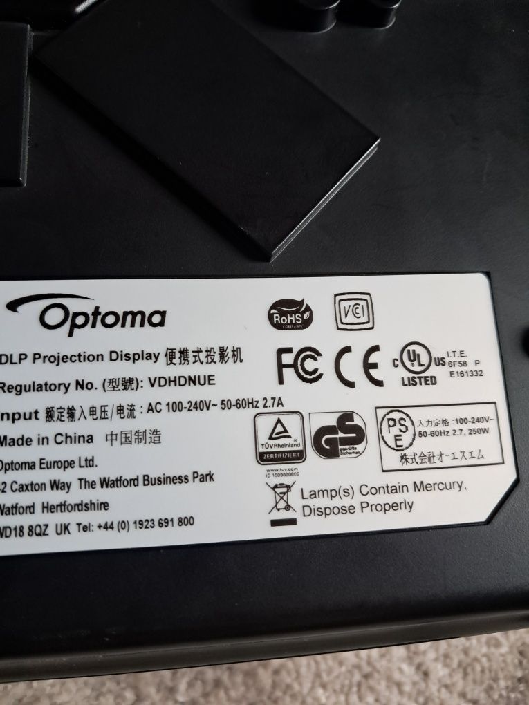 Projektor Optoma HD131Xe DLP Full HD 1080p 3D