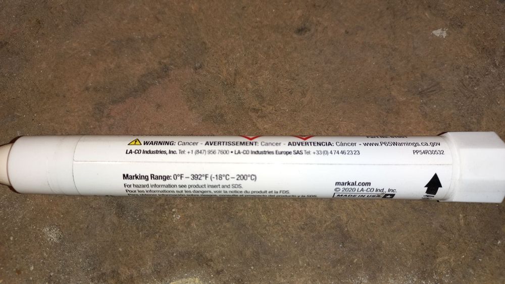 Маркери Markal Quik Stik білого кольору