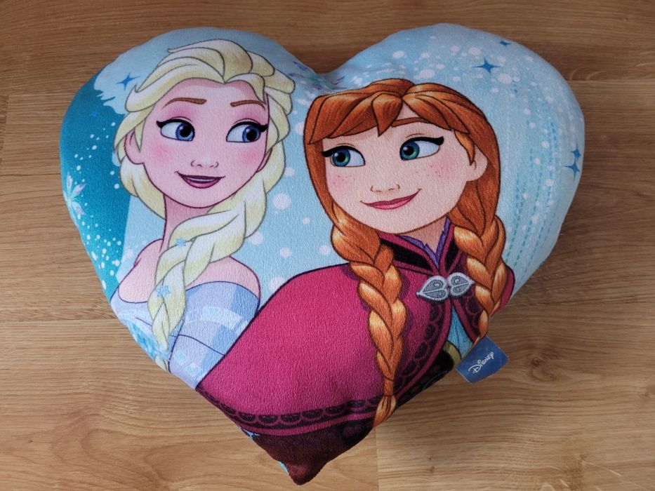 Disney - Poduszka z Krainy Lodu - Anna i Elsa.