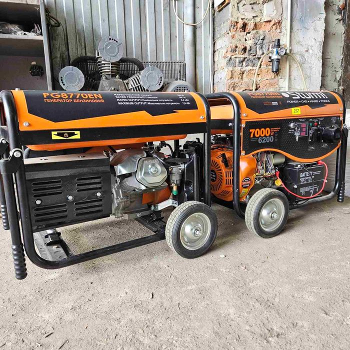 Оренда, прокат генераторів 5-10 кВт, м. Васильків, Київська обл.