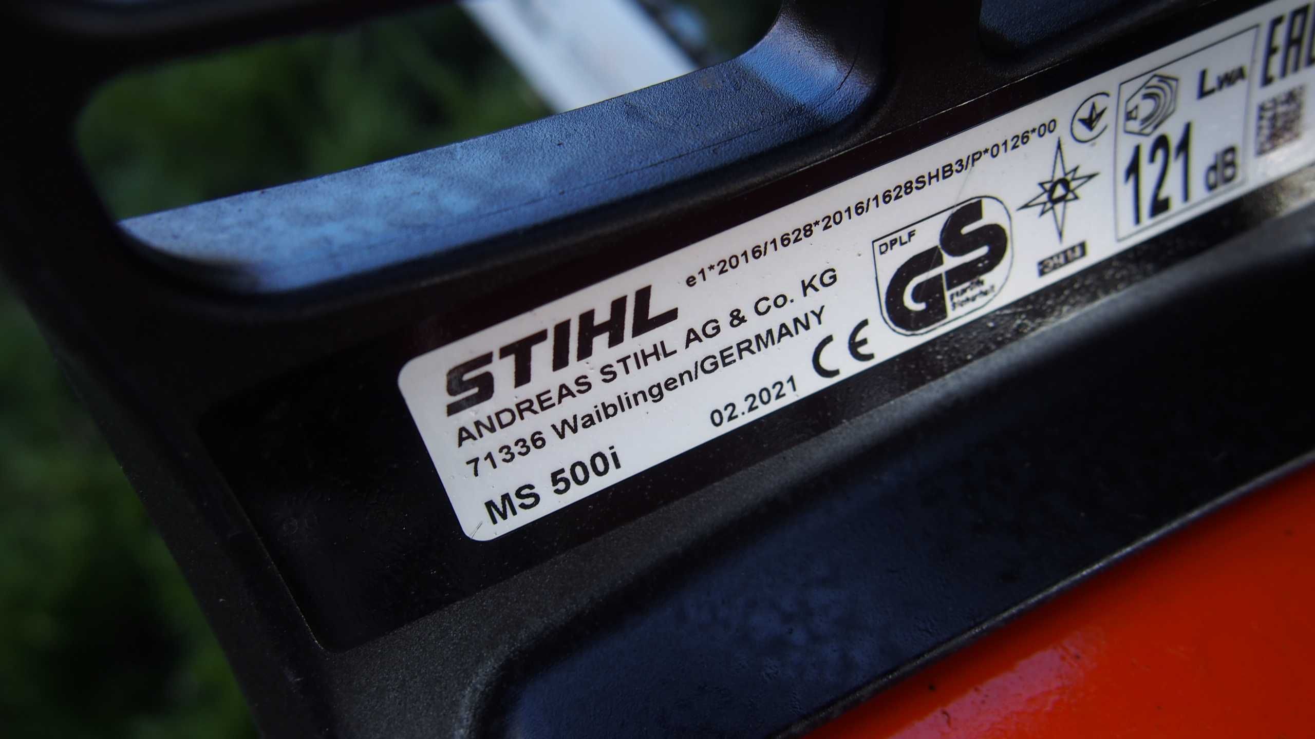 STIHL MS500I MS 500 I PILA Pilarka Spalinowa