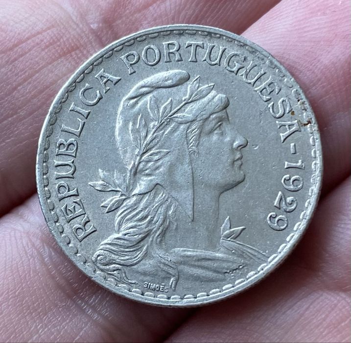 Moeda 1 Escudo 1929 MBC