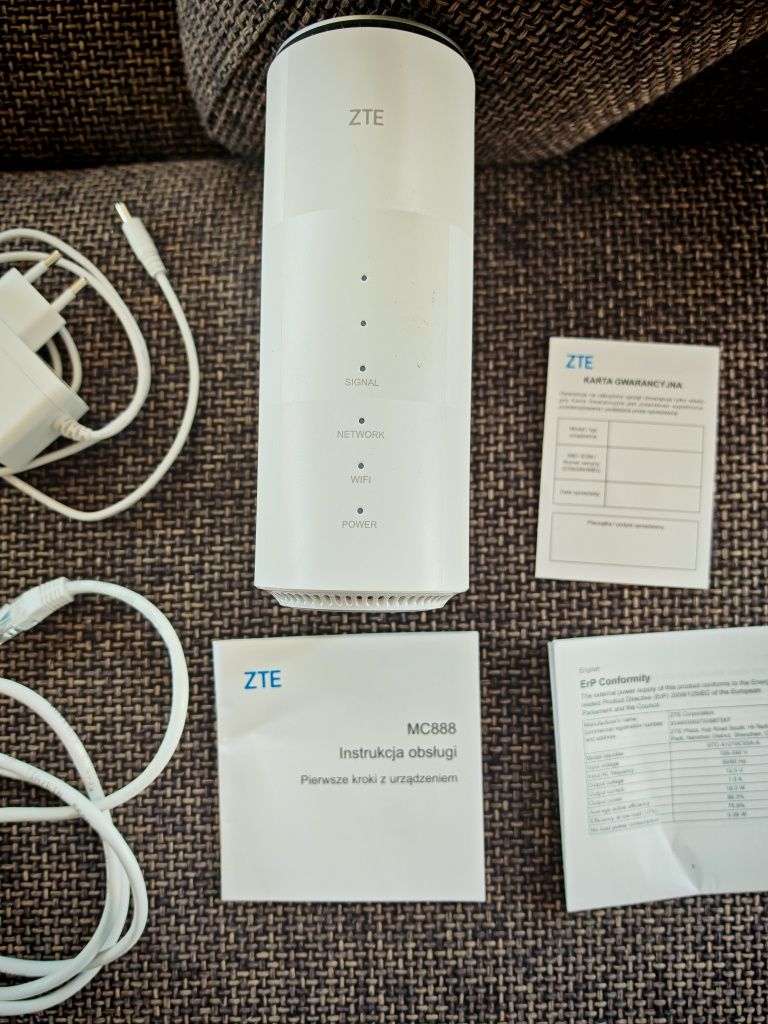 ZTE MC888 router LTE 5G na kartę SIM modem internet bardzo szybki wifi