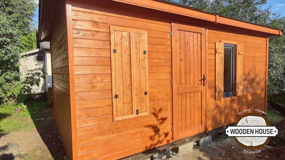 Nowoczesny domek ogrodowy "Classic" 5x3 altanka domek