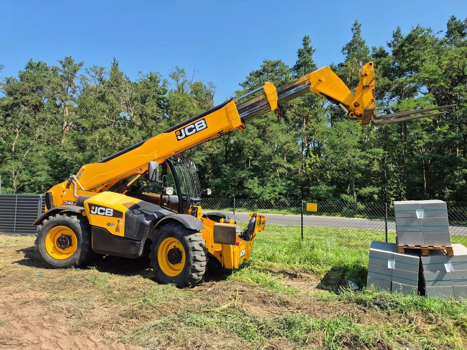 JCB JCB 540 140 Turbo  ŁADOWARKA TELESKOPOWA Jcb 540 140 Rok 2018 koparko ładowarka Zamiana