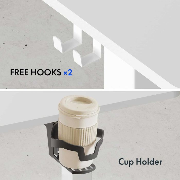 Nowe biurko elektryczne /blat 140x60 /stół/stanowisko PC/stelaż !K522!