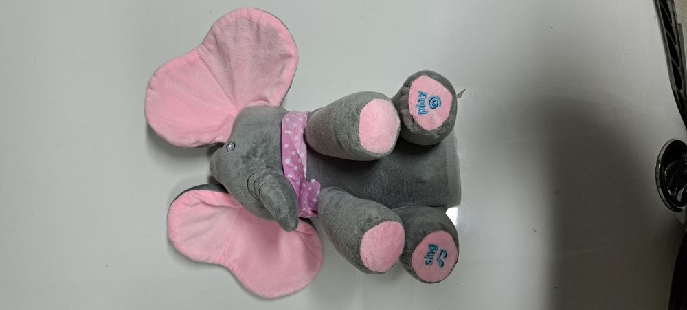 Elefante Interativo - Rosa