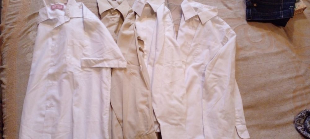 Рубашки білі до школи хлопчику 10-13 років