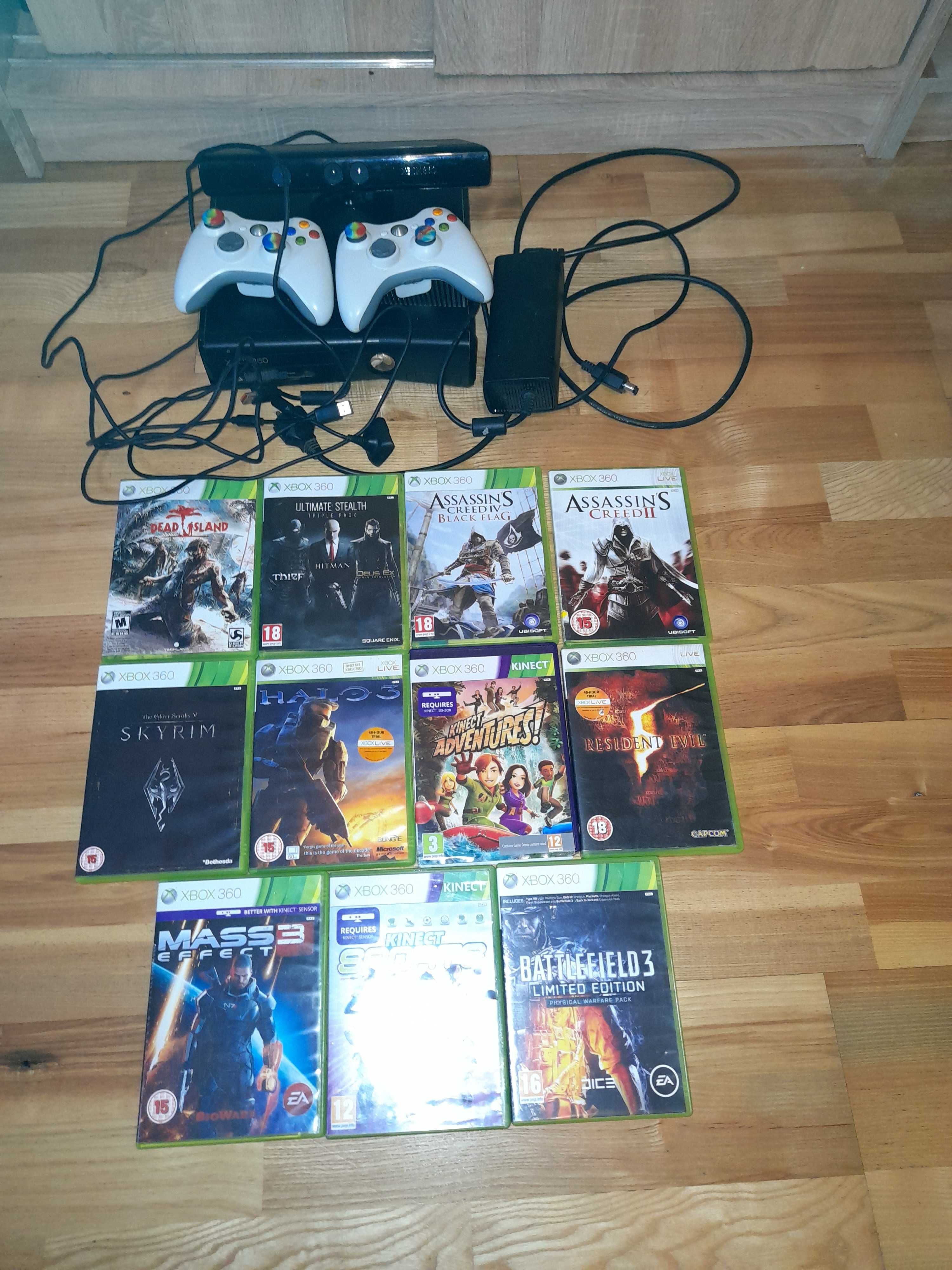 Sprzedam xbox 360 zestaw