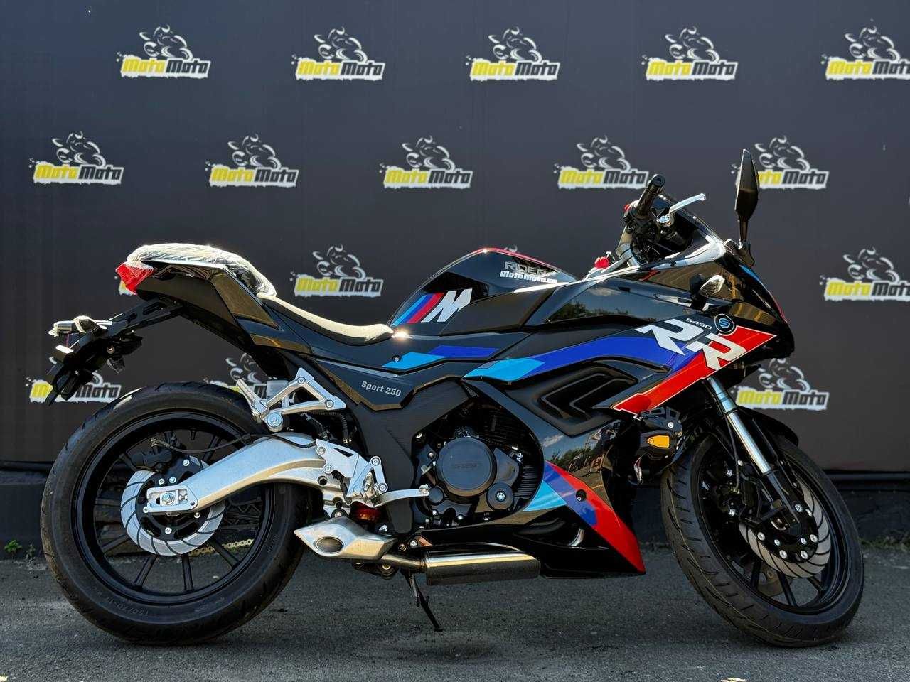 Мотоцикл New RIDER RR 250CC BLACK Доставка Кредит