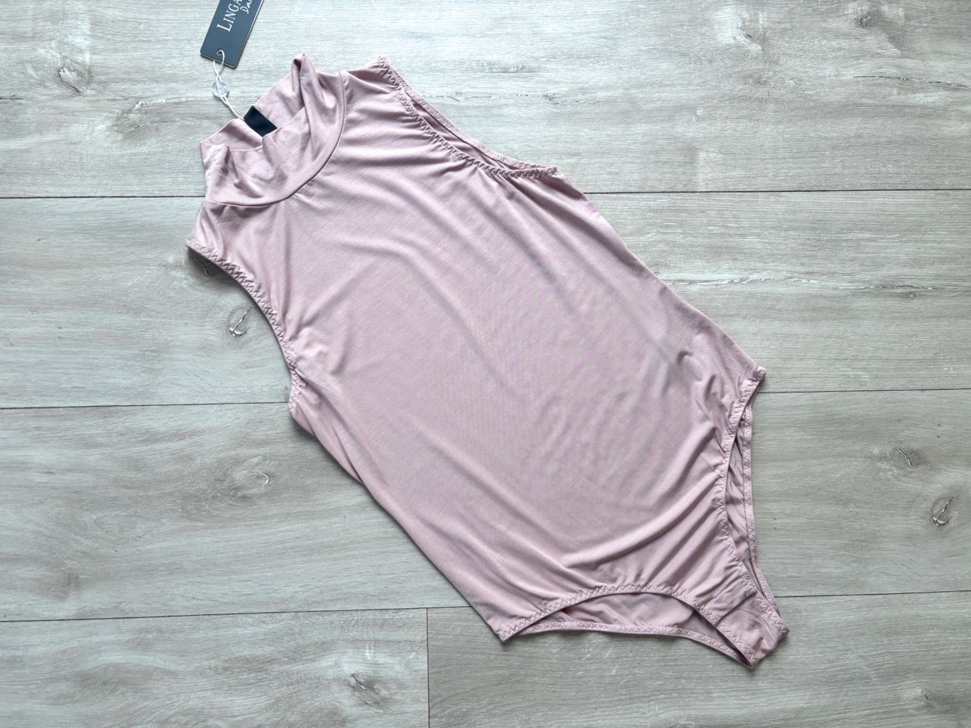 Nowe body nude LingaDore cieliste XS 1400BD Dusty rose