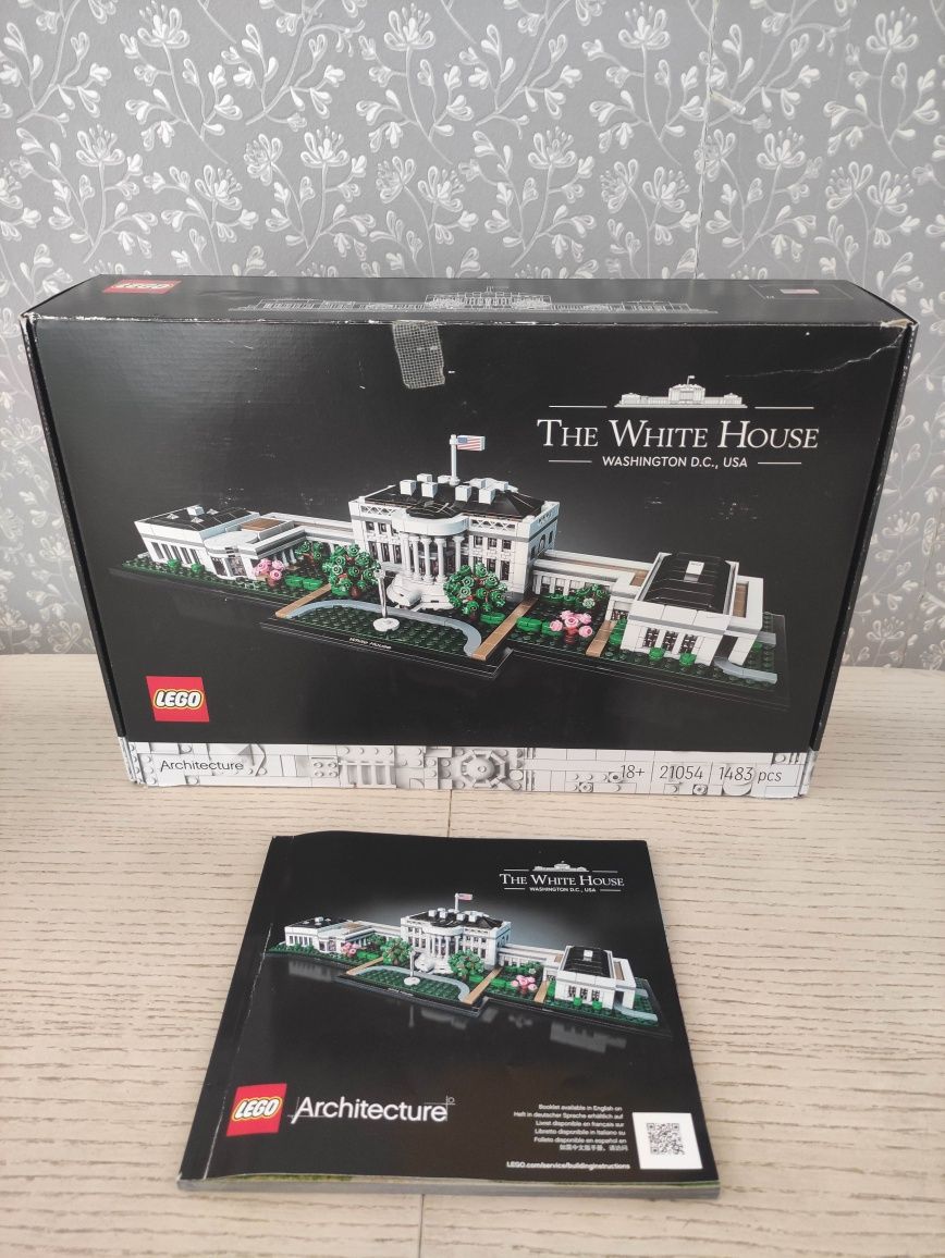 1483 деталі! Lego The White House 21054, Лего Білий Дім