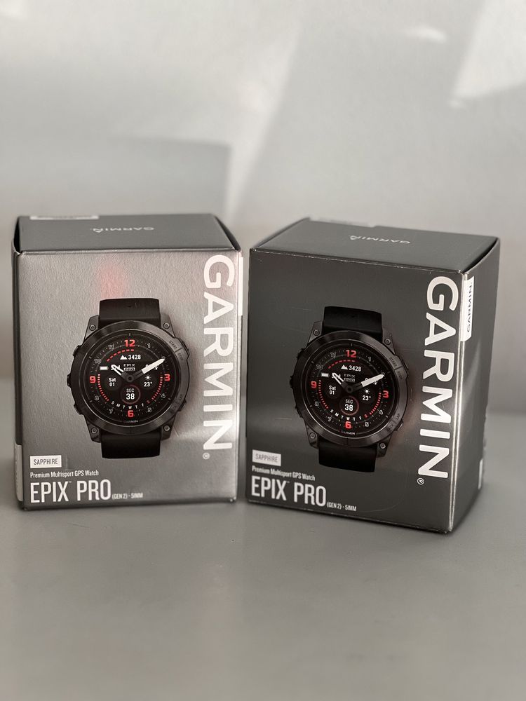 Годинник Garmin Epix Pro Sapphire 51 mm Carbon Grey DLC Titanium w  BB