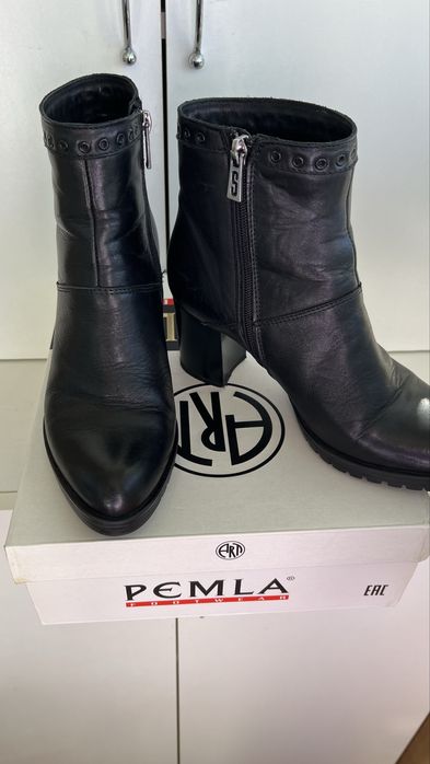 Жіночі шкіряни ботильони, виробництво Туреччина, 38 розмір