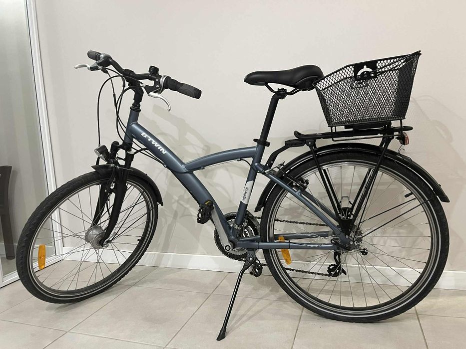 Rower BTWIN 520 z koszykiem