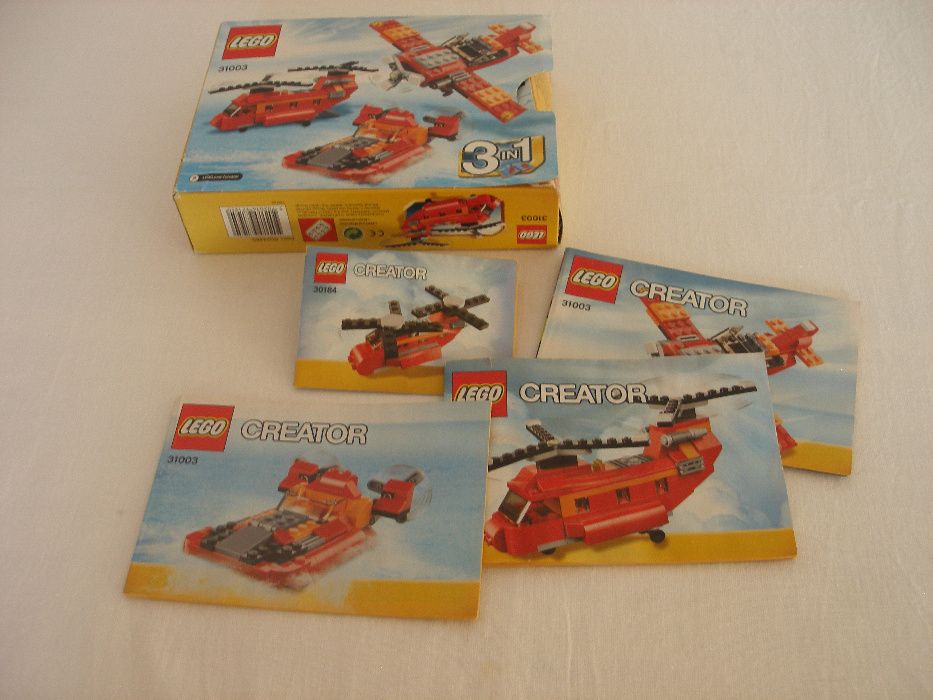 Lego Creator 31003, 31001, 30184 (kolekcjonerski)