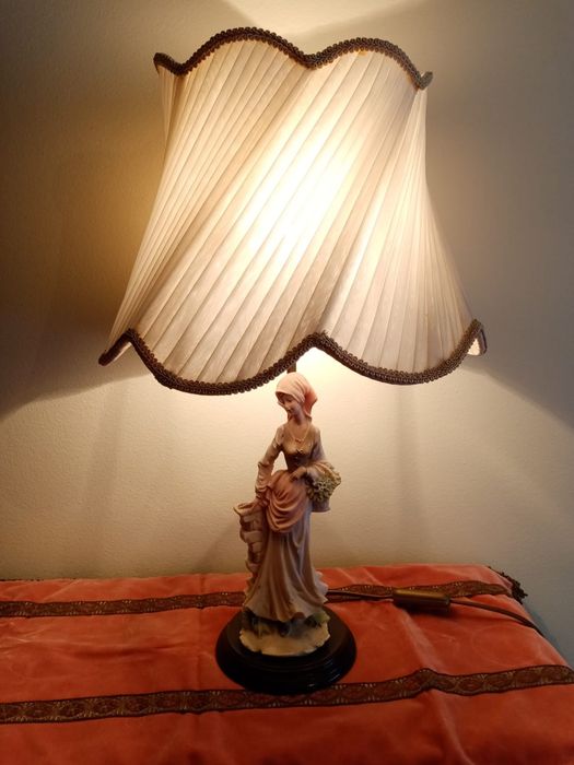 Candeeiro sala porcelana