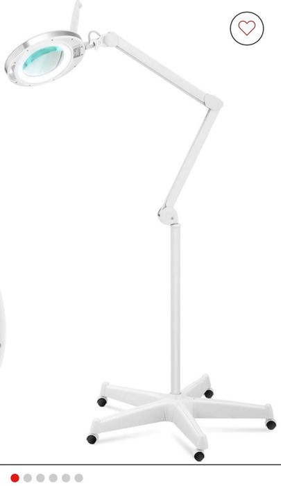 Lampa kosmetyczka z lupą