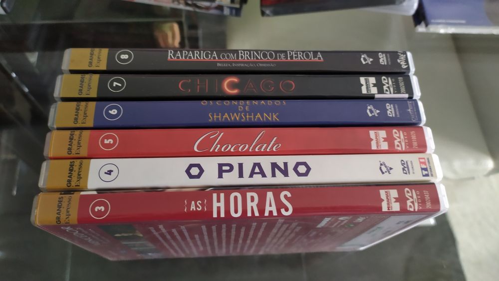 Coleção de 6 filmes pela expresso NOVOS