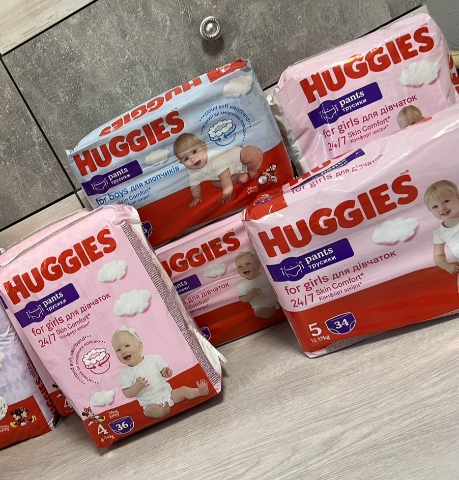 Huggies Pants Підгузки-трусики р. 4, 5, 6