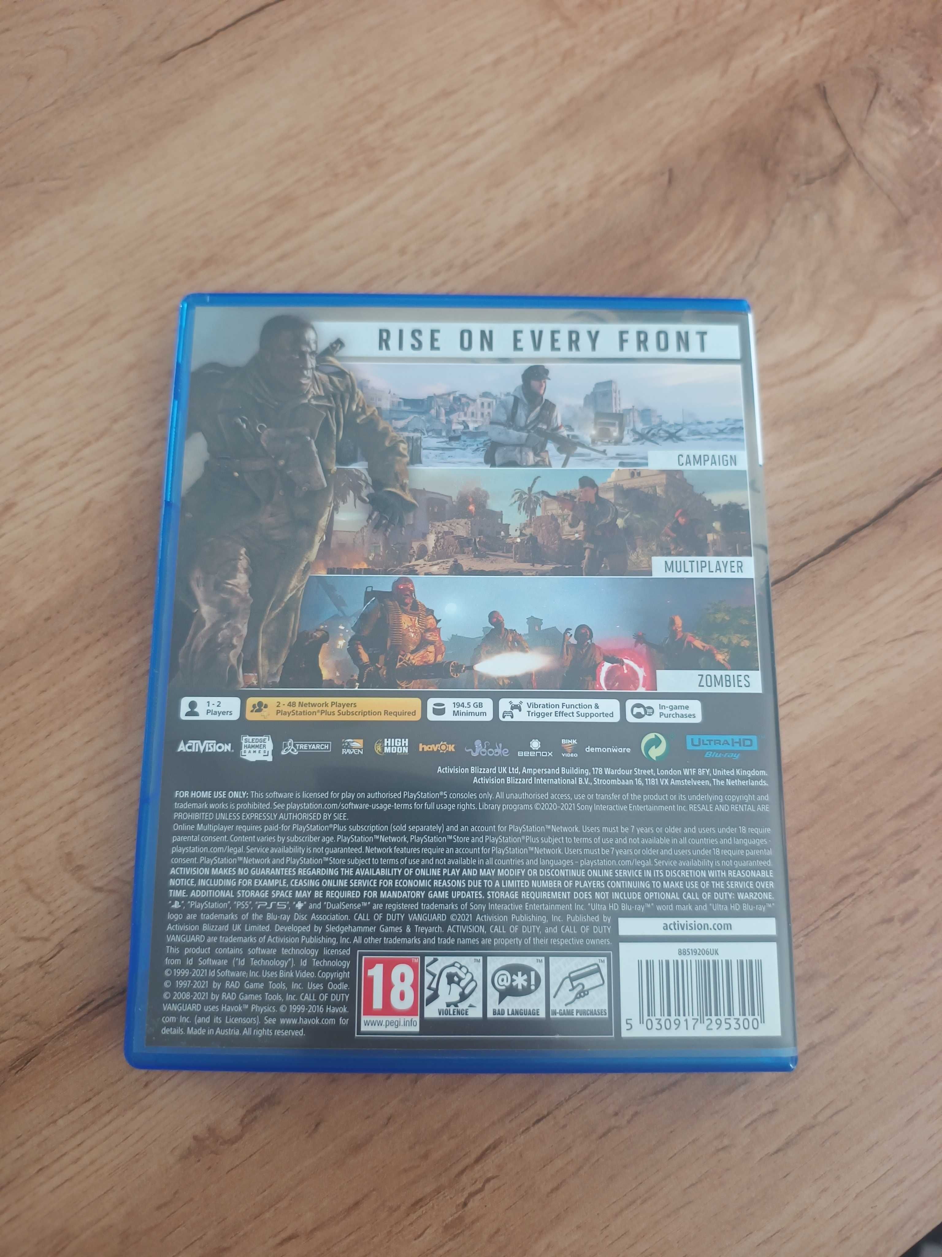 Call of Duty Vanguard PS5