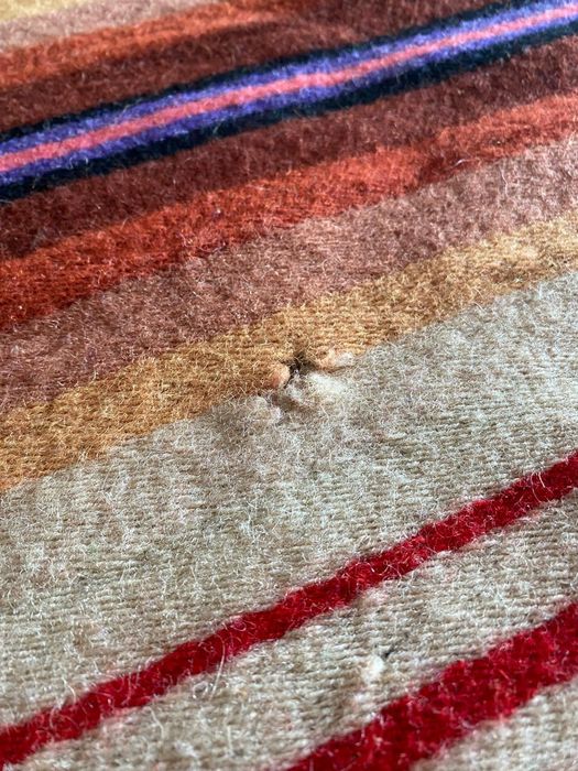 Manta de lã tradicional