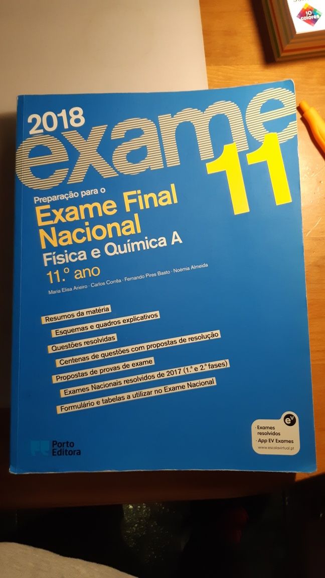 Manual exame F.q 11 ano