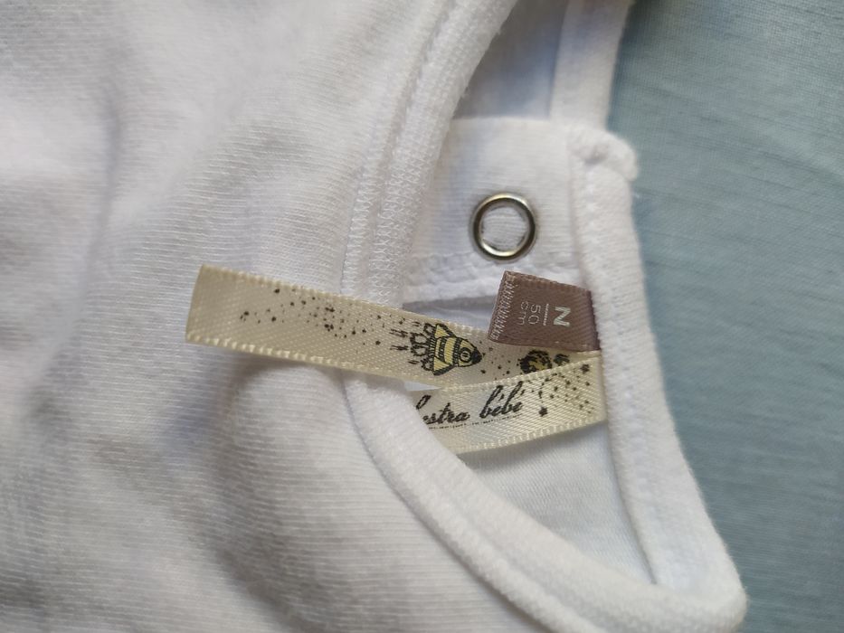 Camisola branca bebé 50 cm