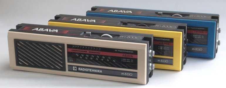 Radioodbiornik prod. rosyjskiej AWAWA Dl, Śr