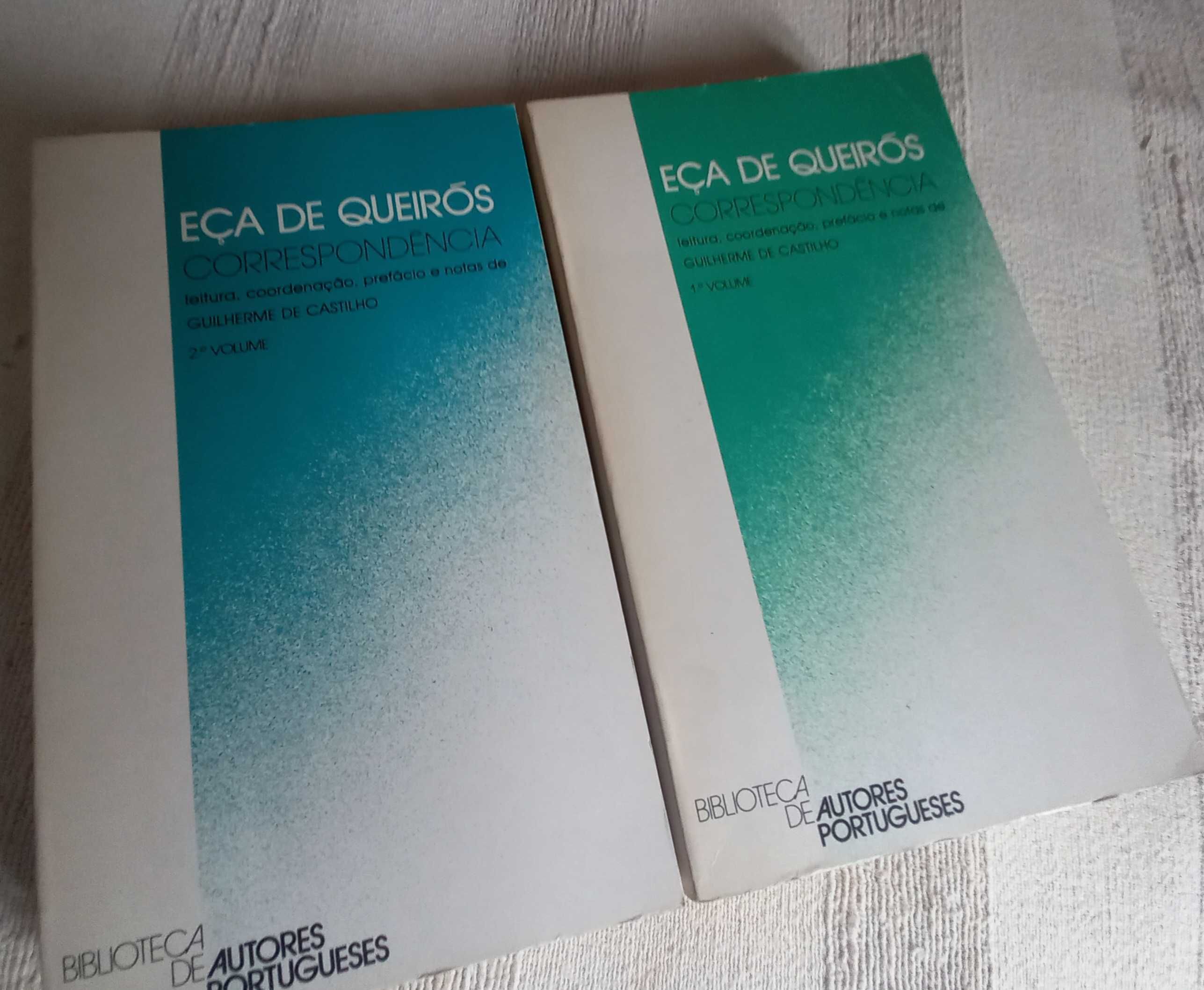 Eça de Queiroz Correspondência 2 volumes