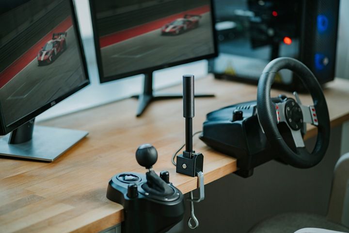 Hamulec Ręczny Usb Hydrołapa Pc Handbrakev3 Simracing Logitech Trustma