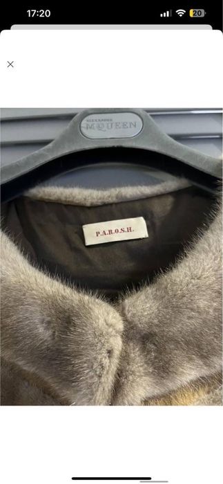 Норковий полушубок