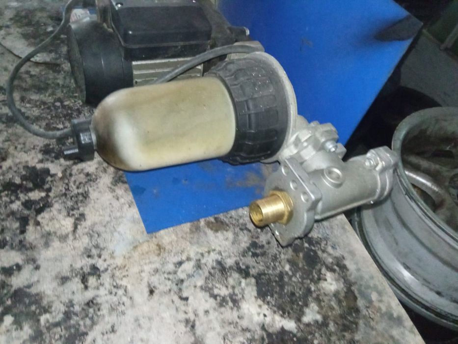 Заправка для дизеля. Мотор 220V