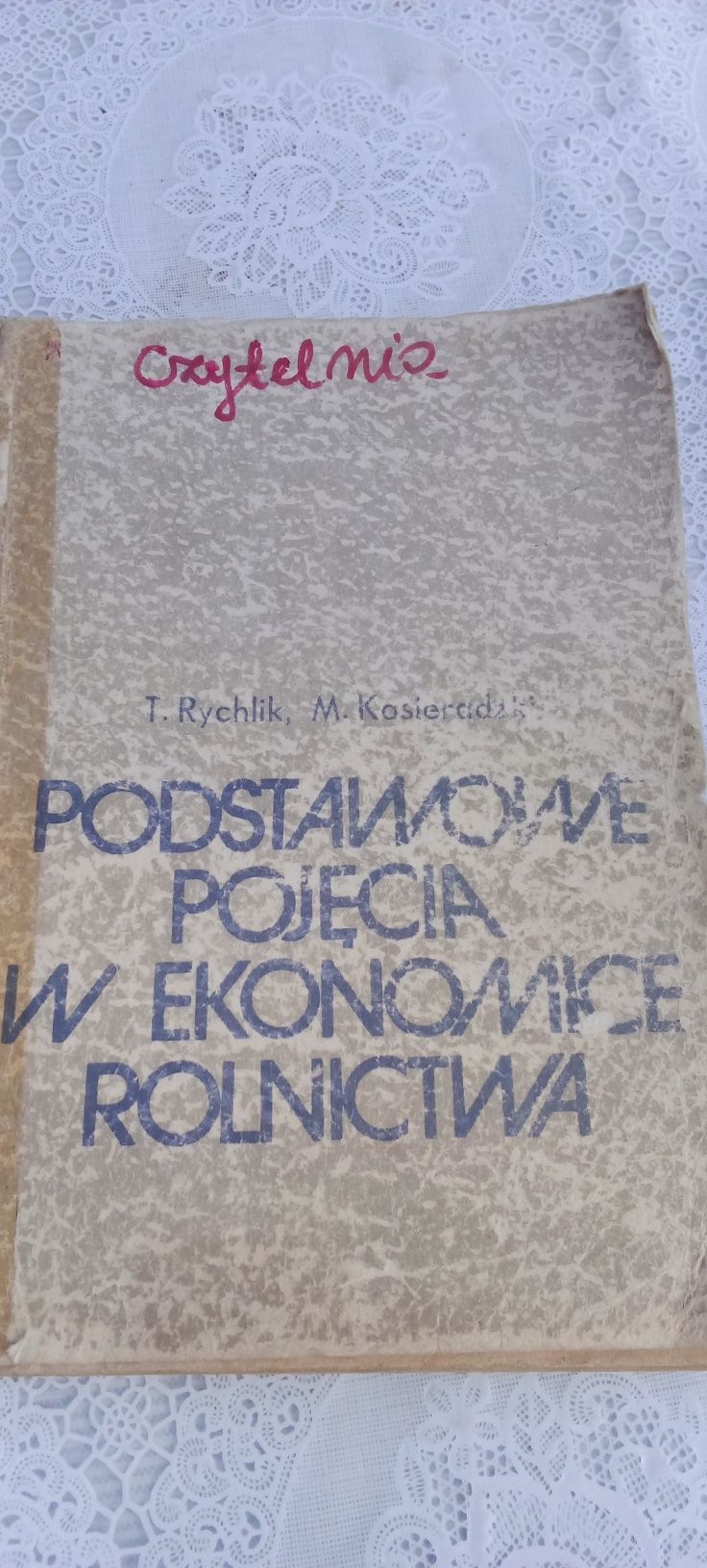Podstawowe pojęcia w ekonomice rolnictwa