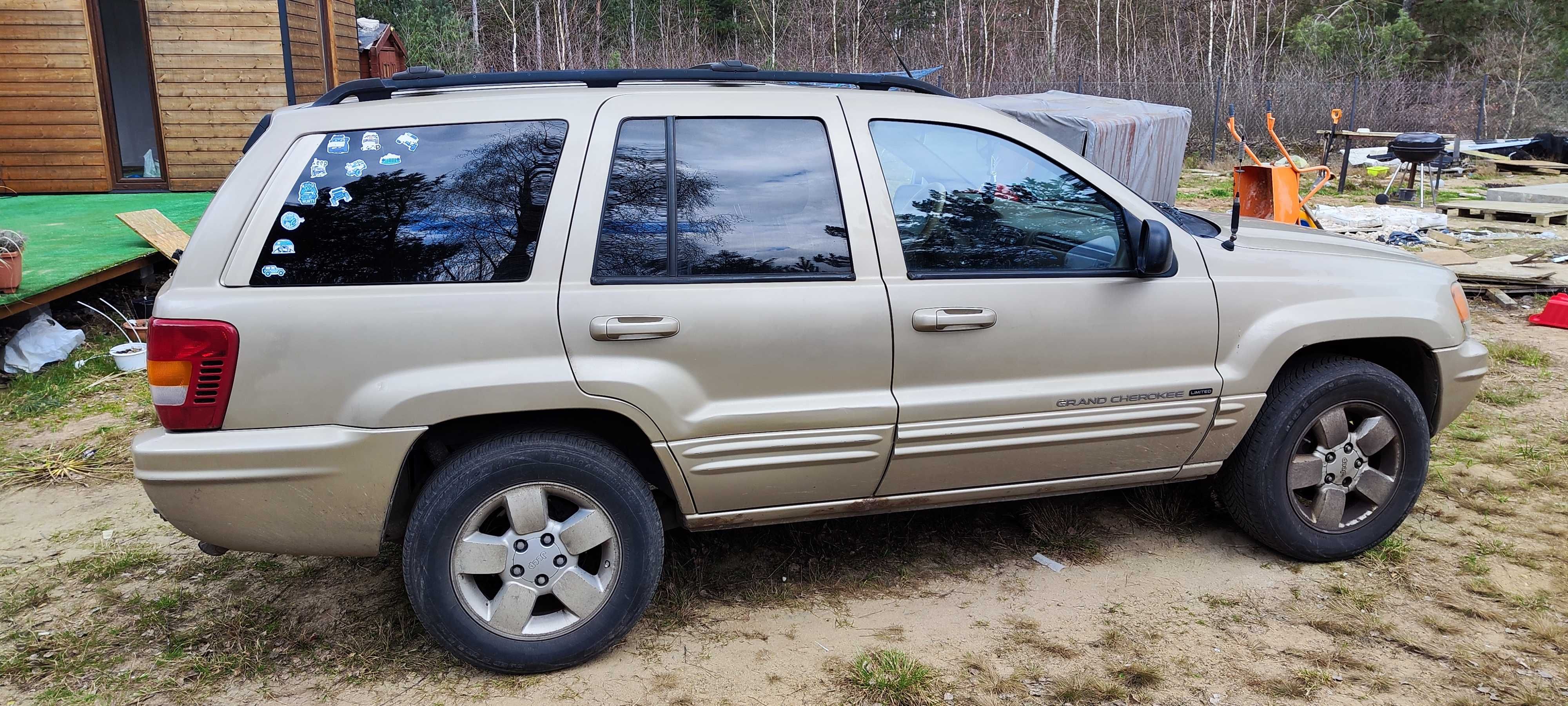 Jeep Grand Cherokee WJ 4.7  Napęd TYŁ