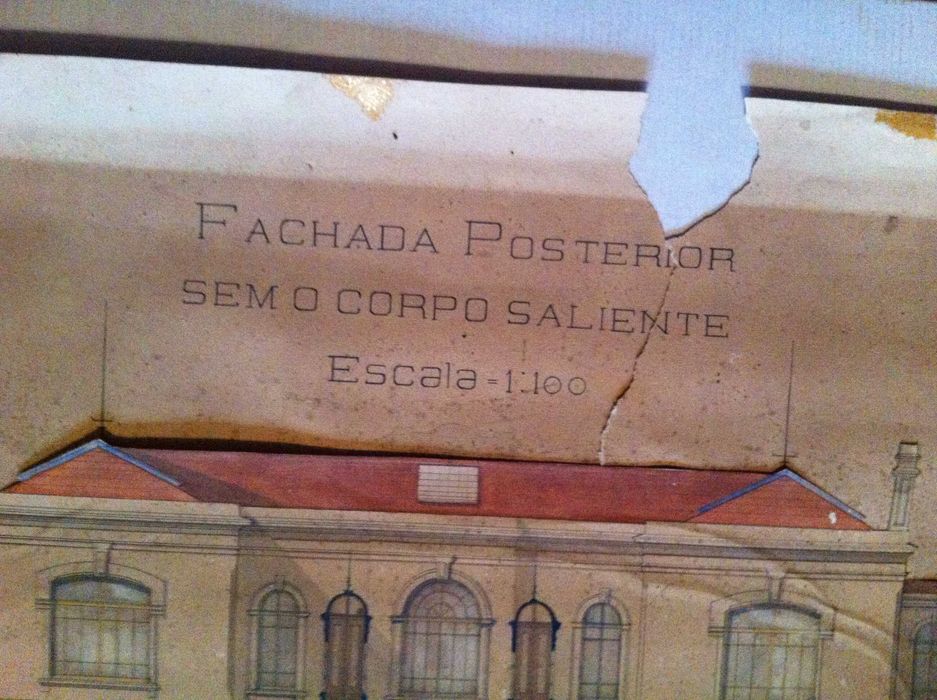 Escola Profissional Machado de Castro - Plantas arquitetura originais