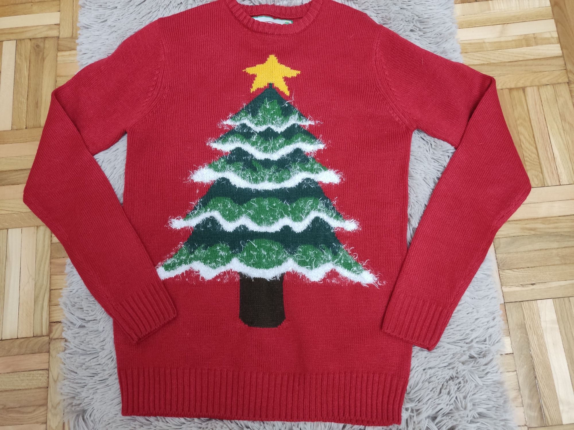 Sweterek świąteczny swetr