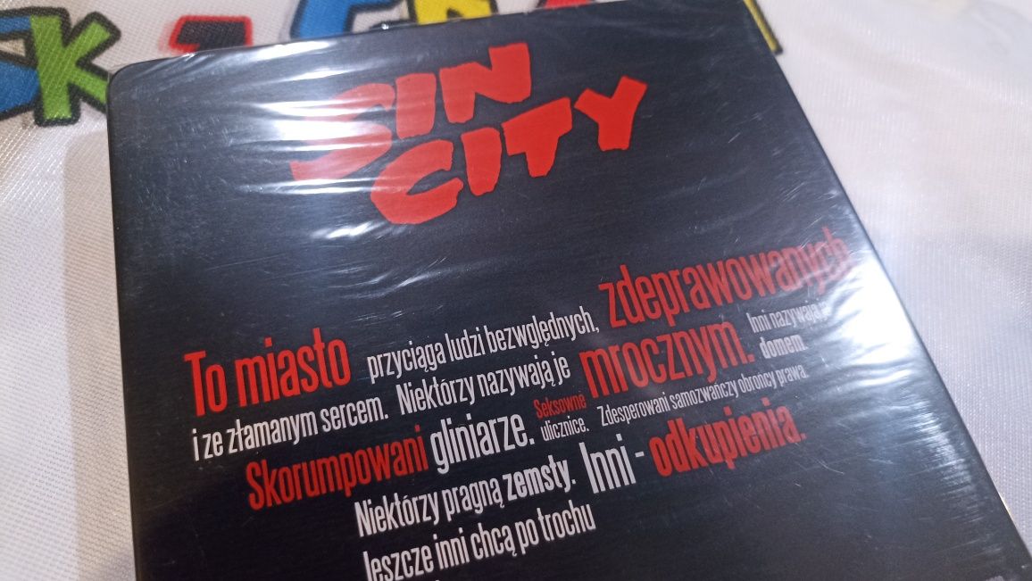 Sin City Miasto Grzechu lektor polski metalbox nowa DVD