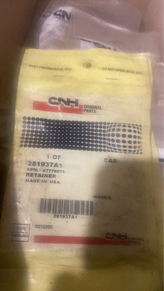 Запчастини case, new holland
