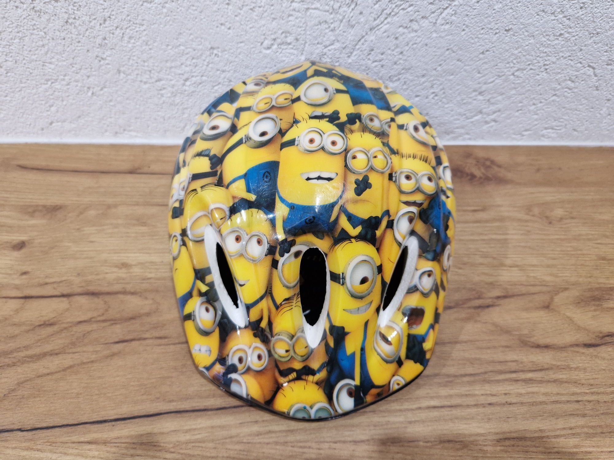 Kask Minionki dla dziecka 3+/ Polecam!