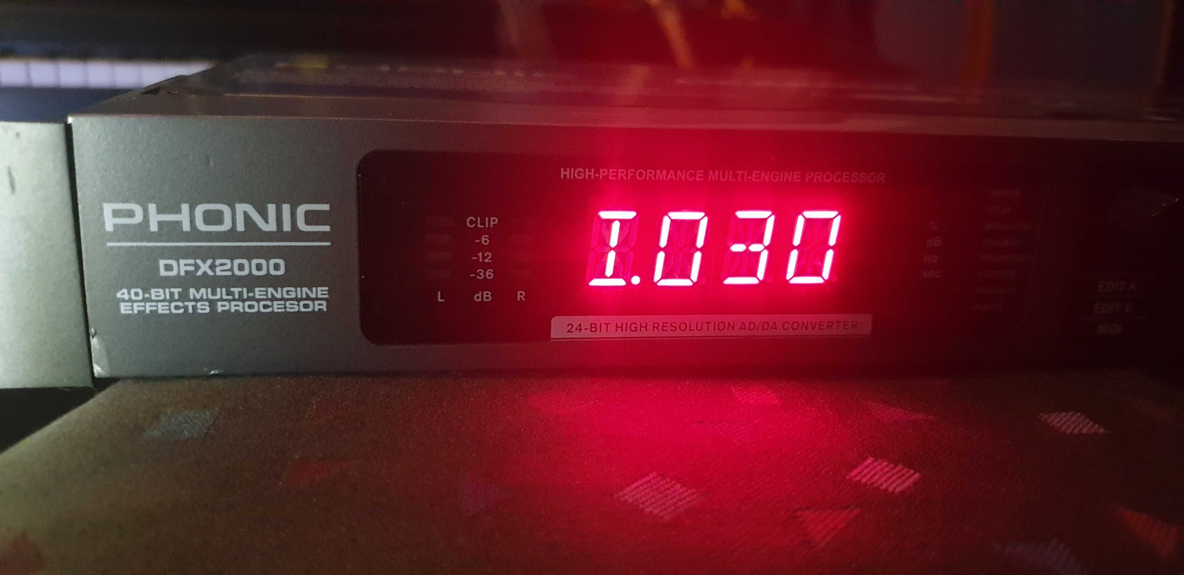 PHONIC Multi Efekt Processor DFX 2000 Super Efekt Stereo