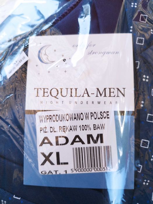 Piżama męska 100 % bawełna wysokiej jakości polskiego producenta