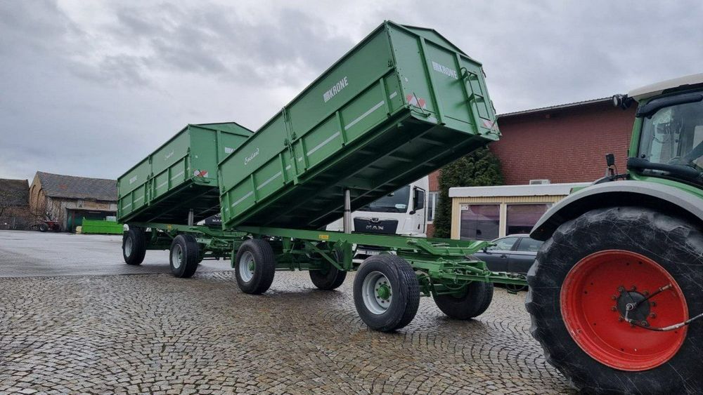 Krone KRONE DK225 / 16  Przyczepa Krone wywrotka 3 stronna kipper 16 t DMC