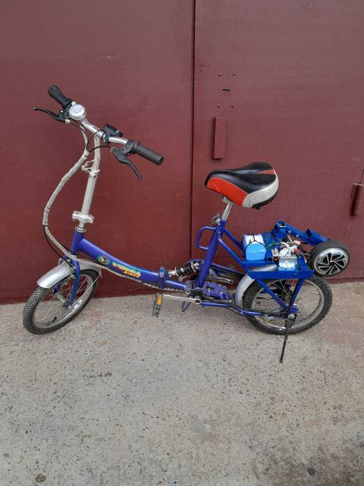 Электровелосипед складной