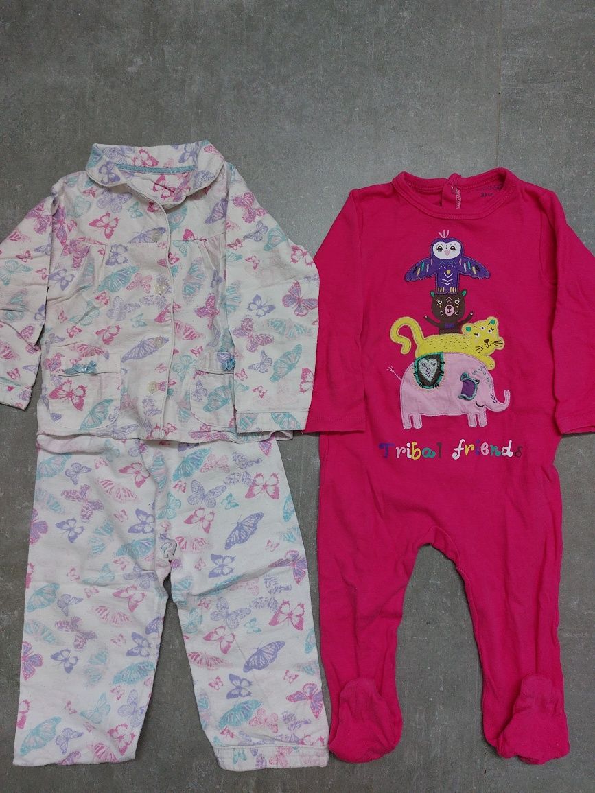 Pijamas e bodys de manga comprida para bebé dos 18 aos 24 meses