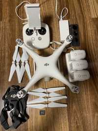 Drone DJI Pahntom 4 Advanced - 3 baterie, filtry, szelki, super zestaw