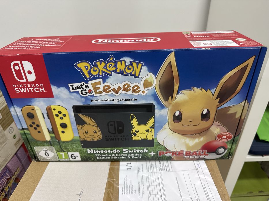 Nintendo Switch Edicão Pokemon Picachu