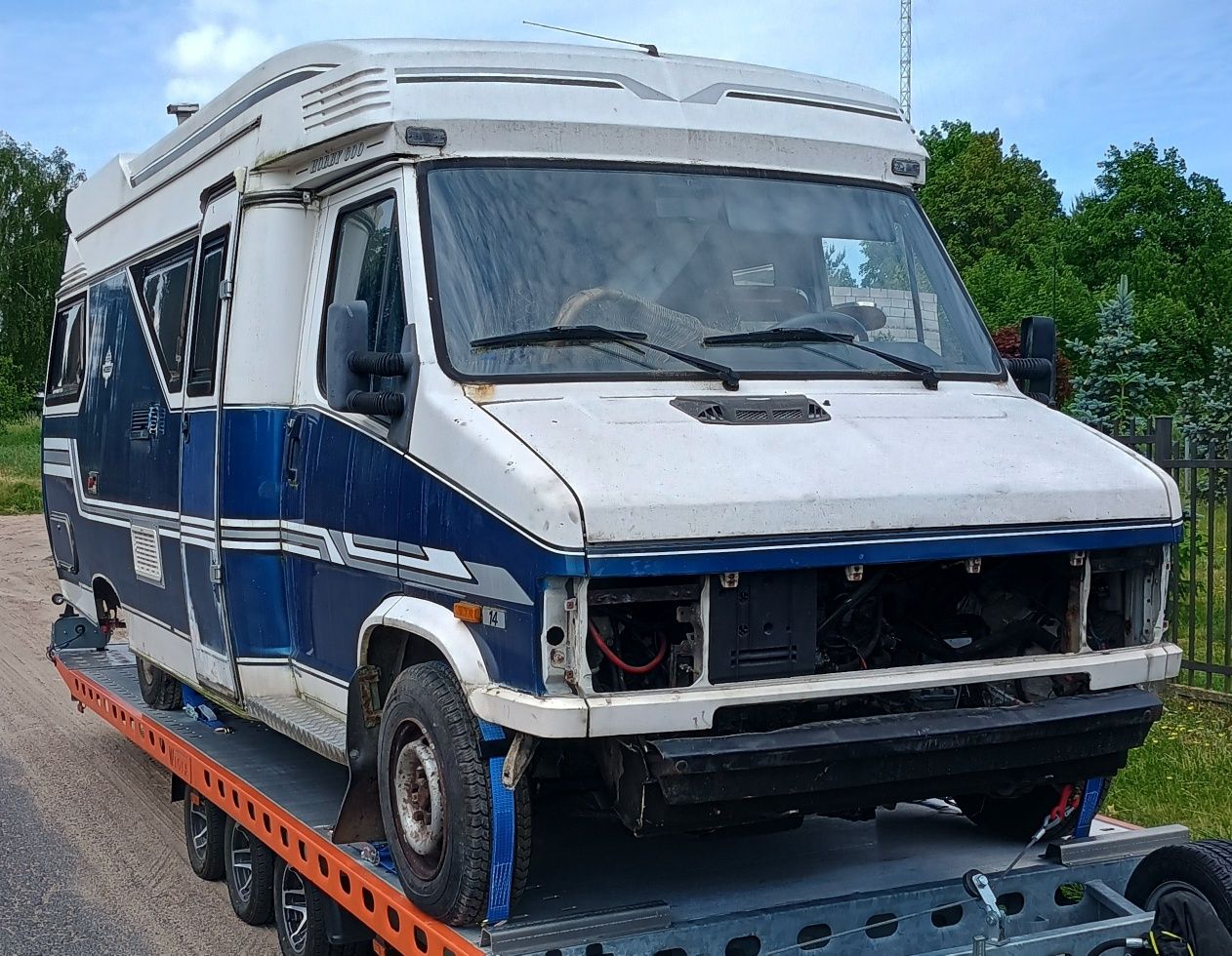 Kamper fiat hobby 600  Oldtimer USA - wersja