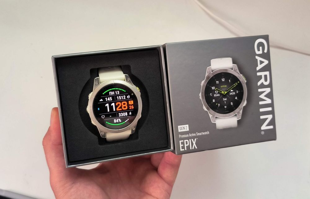 Топовий Garmin Epix Gen 2 Sapphire Titanium 47mm