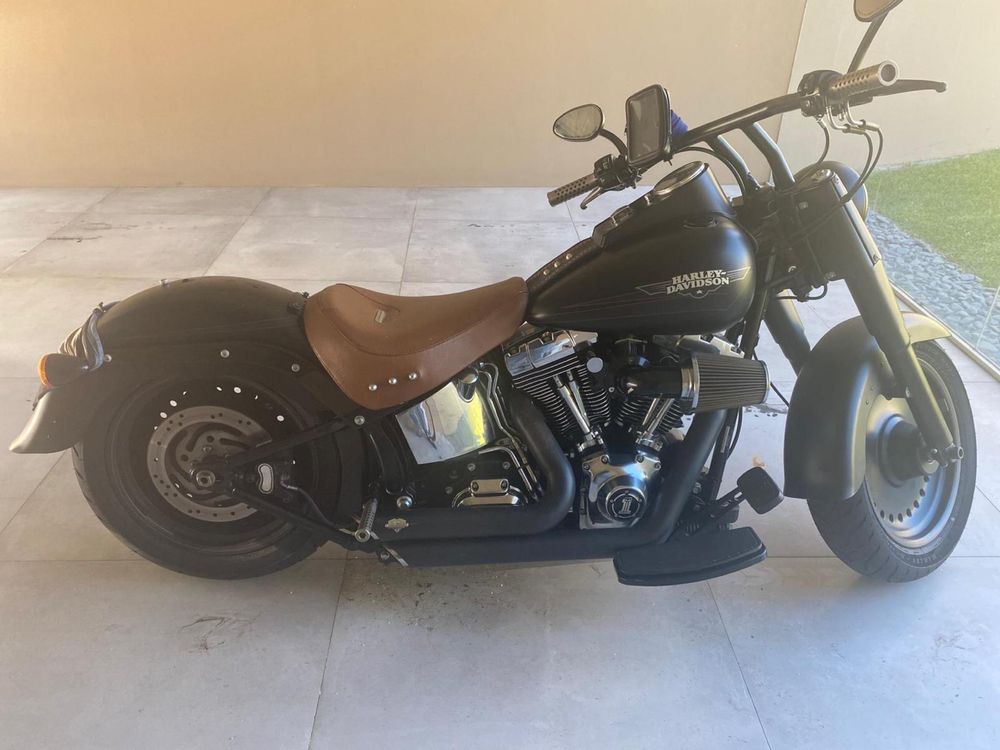 Harley favidson fat boy